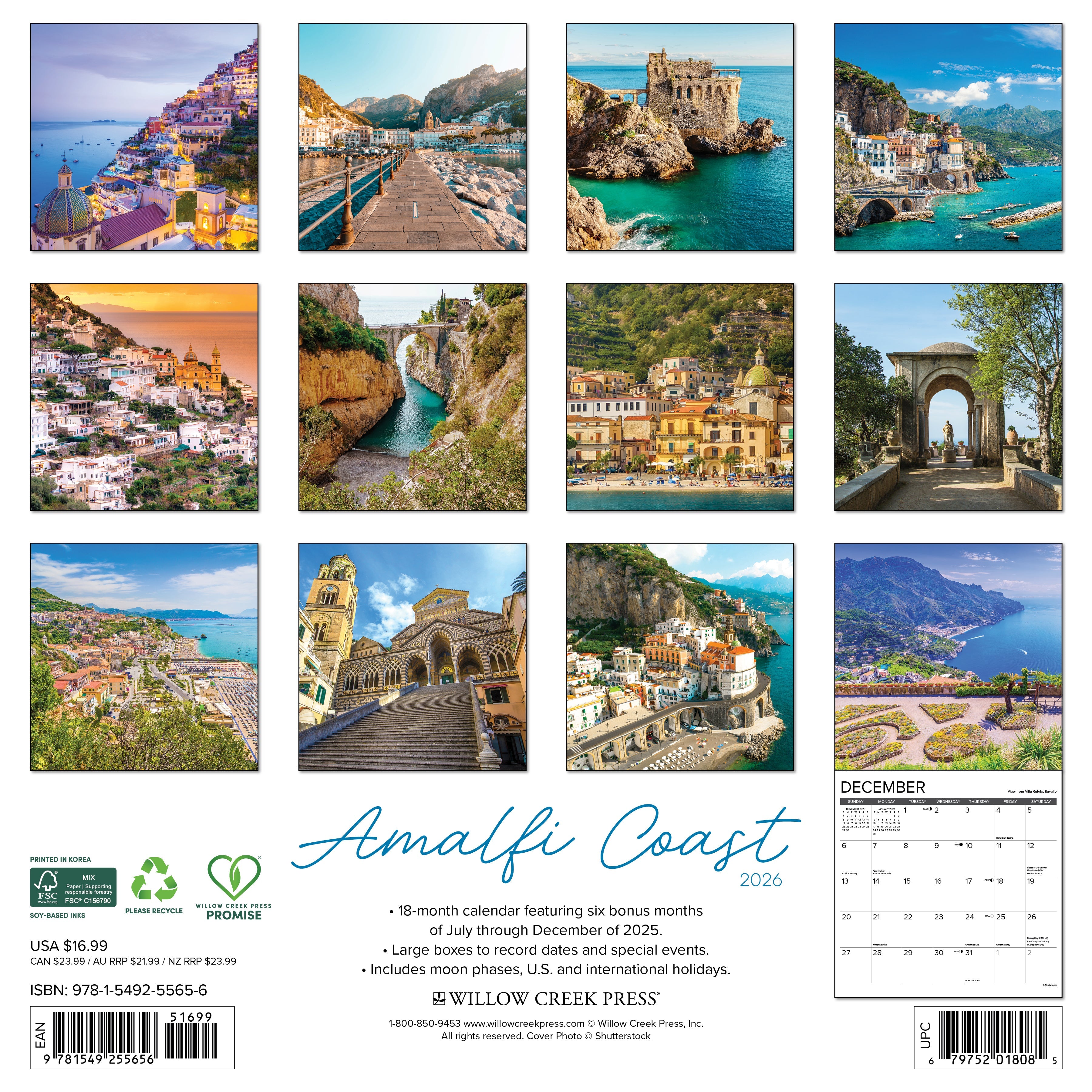 2026 Amalfi Coast - Square Wall