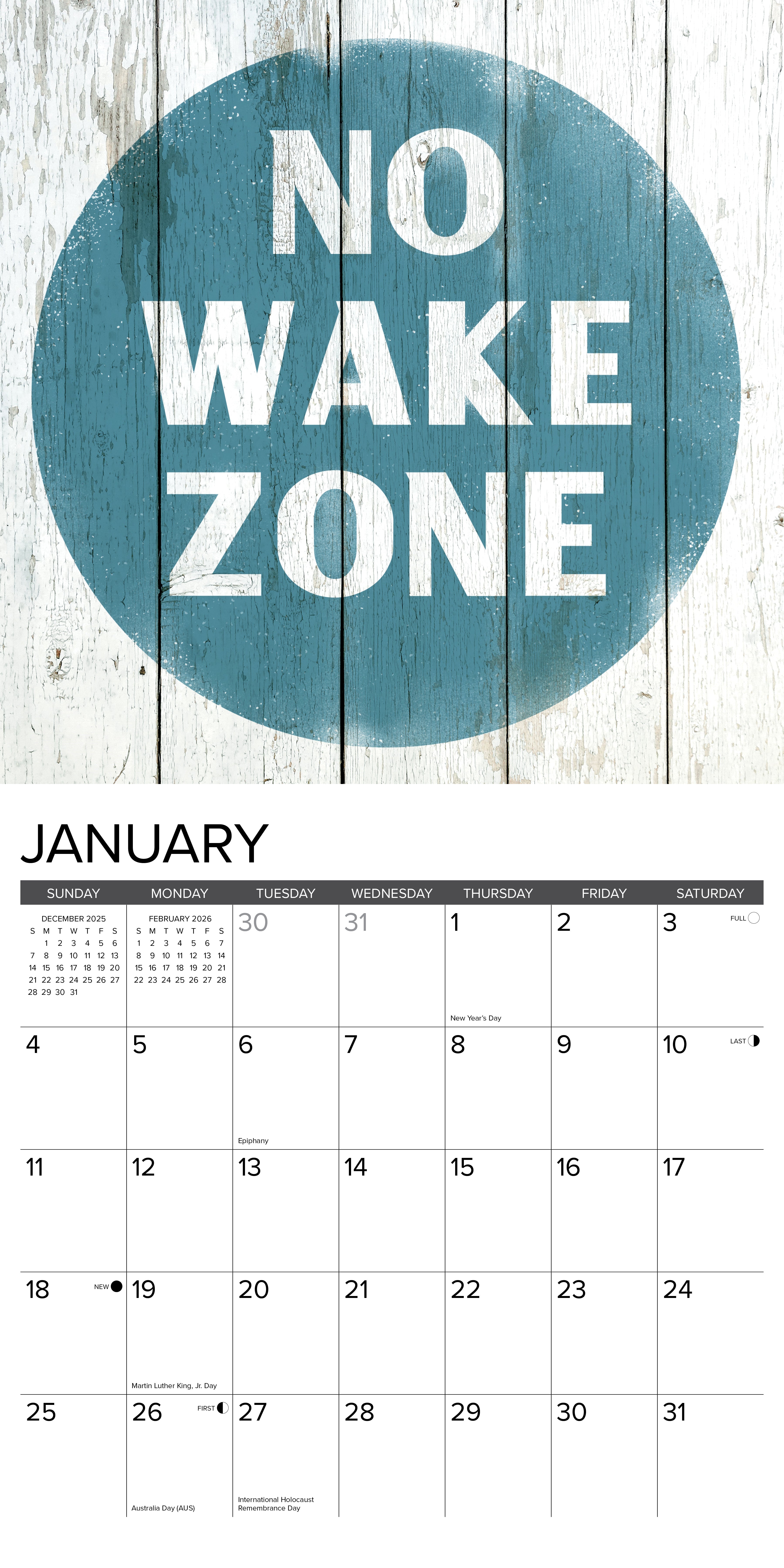 2026 Seas the Day - Square Wall