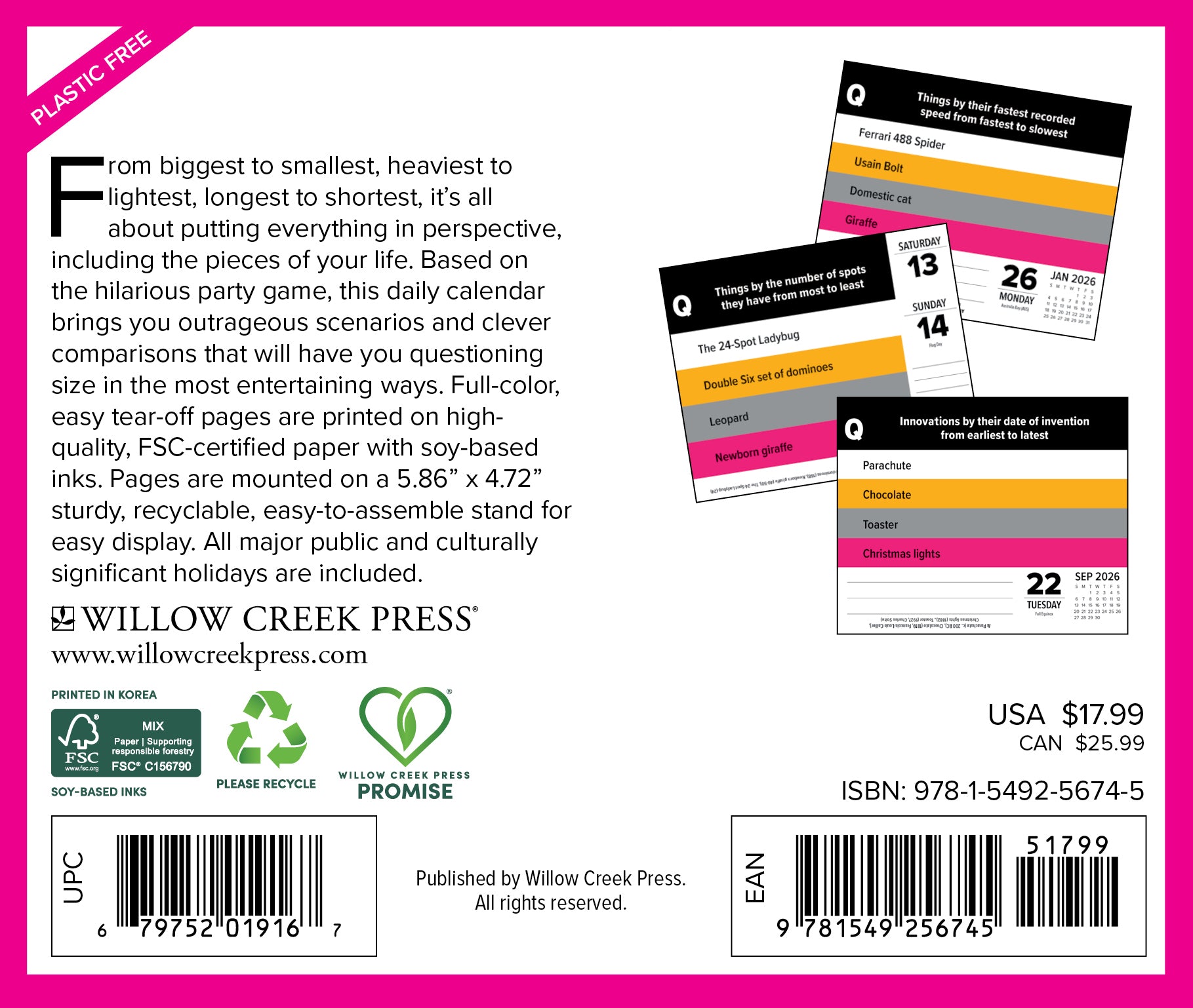 2026 Bigger is Better - Boxed Page-A-Day