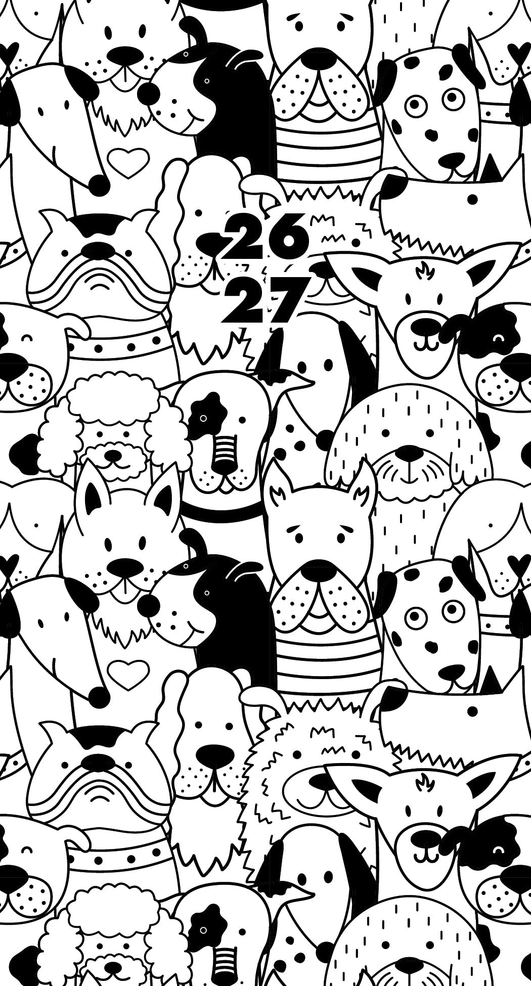 2026-2027 Woof - Monthly Pocket Diary/Planner