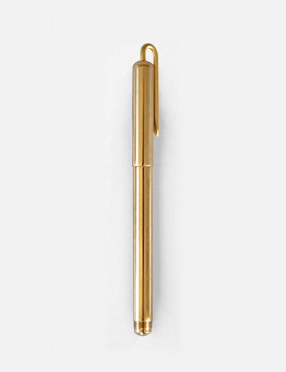 Solid Brass Gel Ink Pen (Boxed)