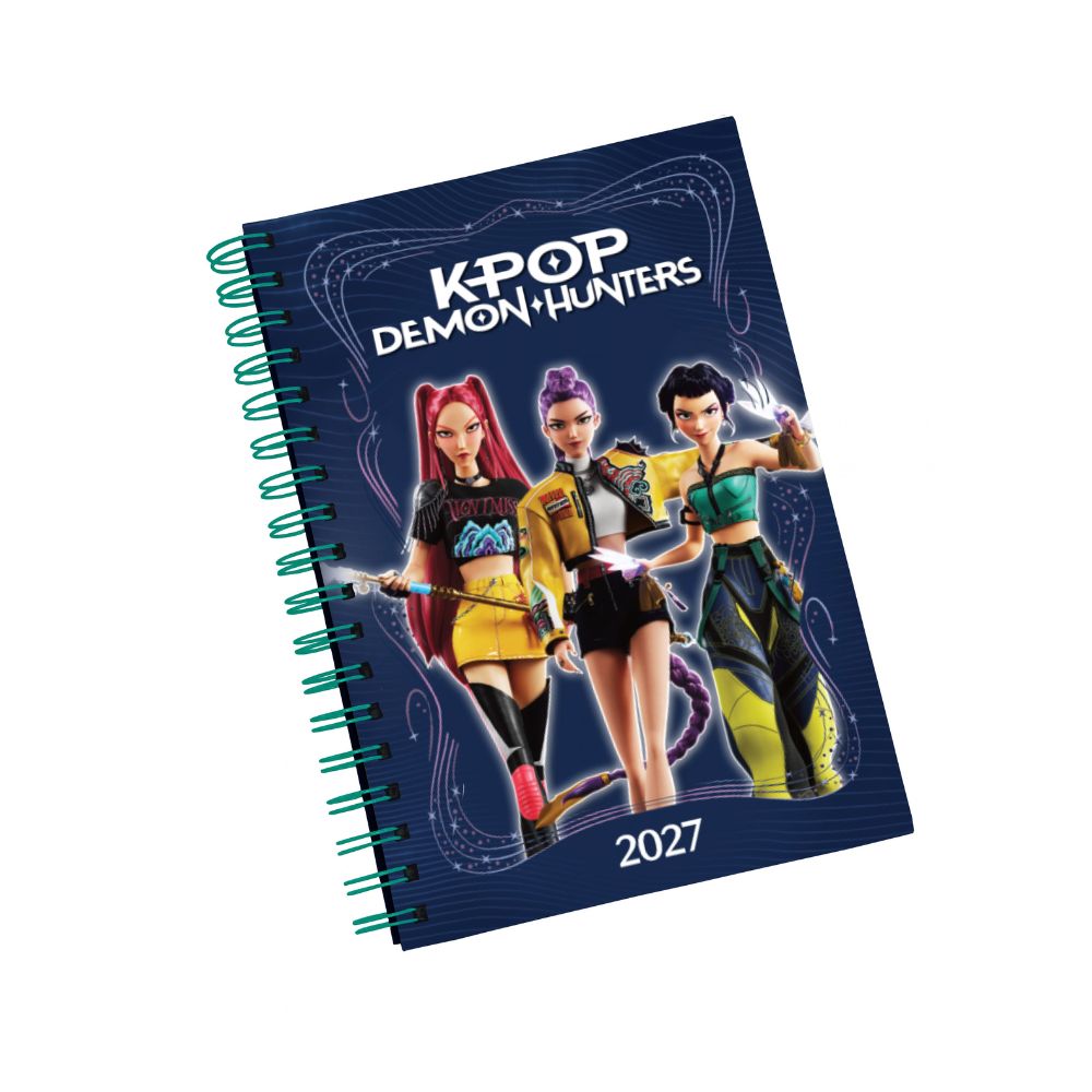 2027 K-Pop Demon Hunters - Weekly Diary/Planner - cover