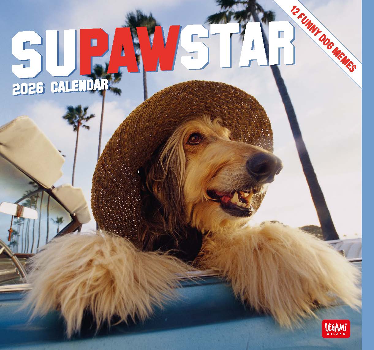 2026 Supawstar - Square Wall Calendar