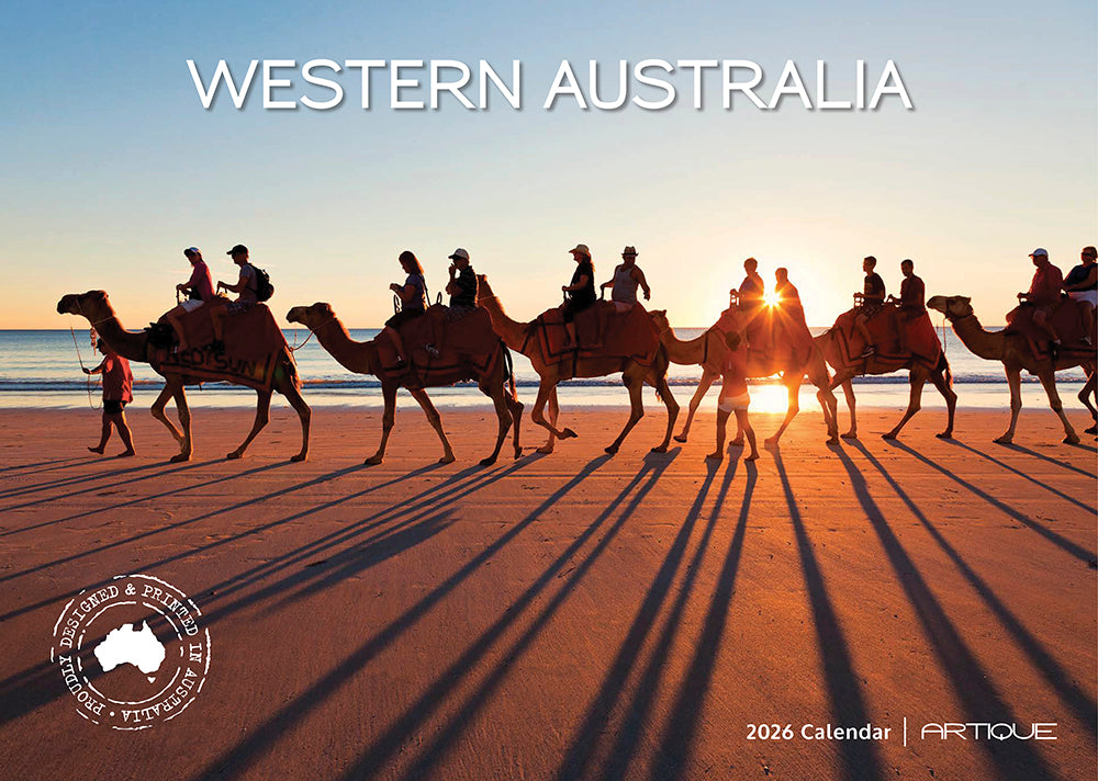 2026 Western Australian - Horizontal Wall Calendar