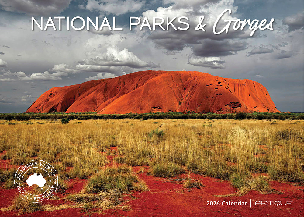 2026 Australian National Parks & Gorges - Horizontal Wall Calendar