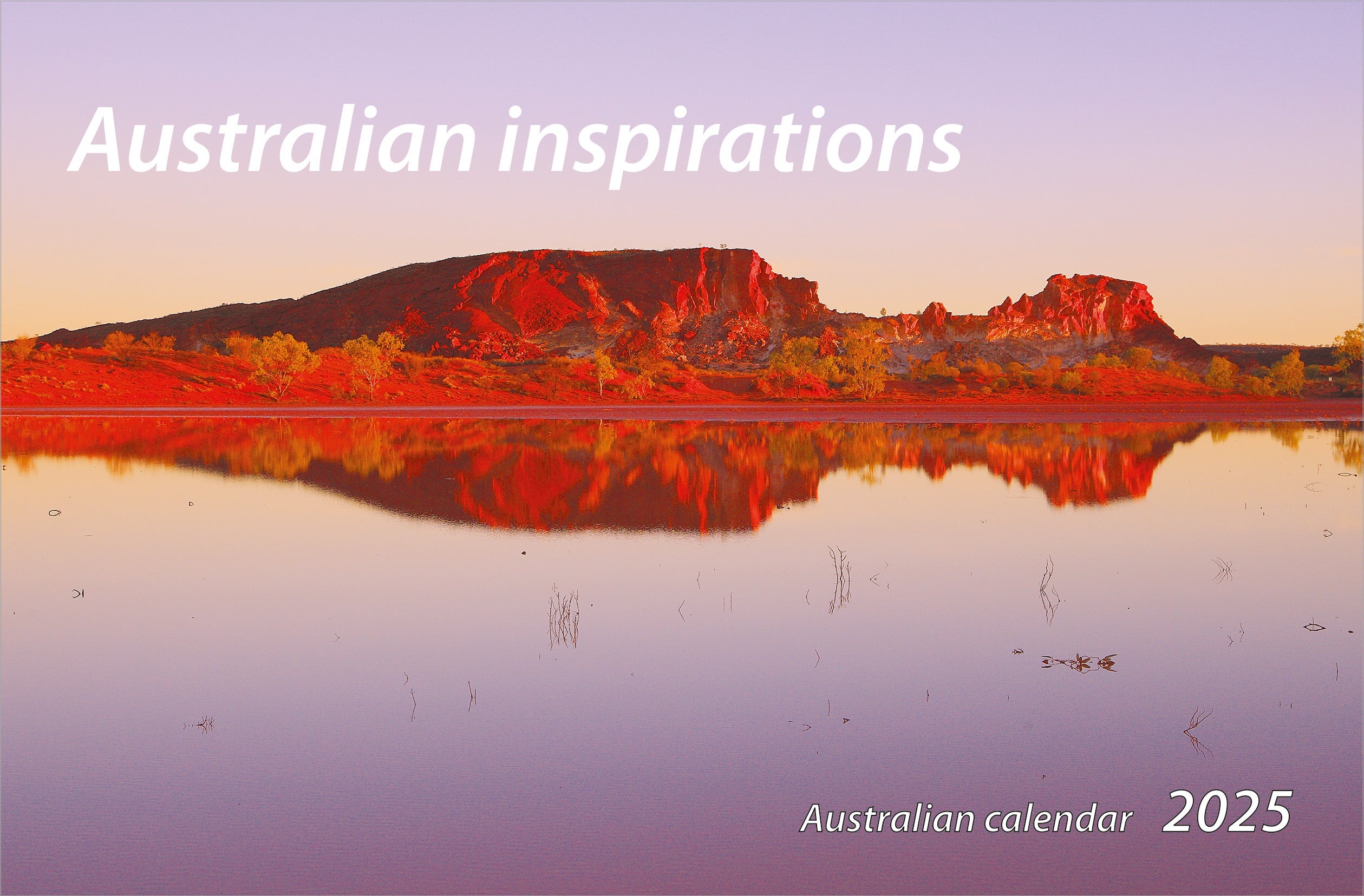 2025 Australian Inspirations Desk Easel Calendar