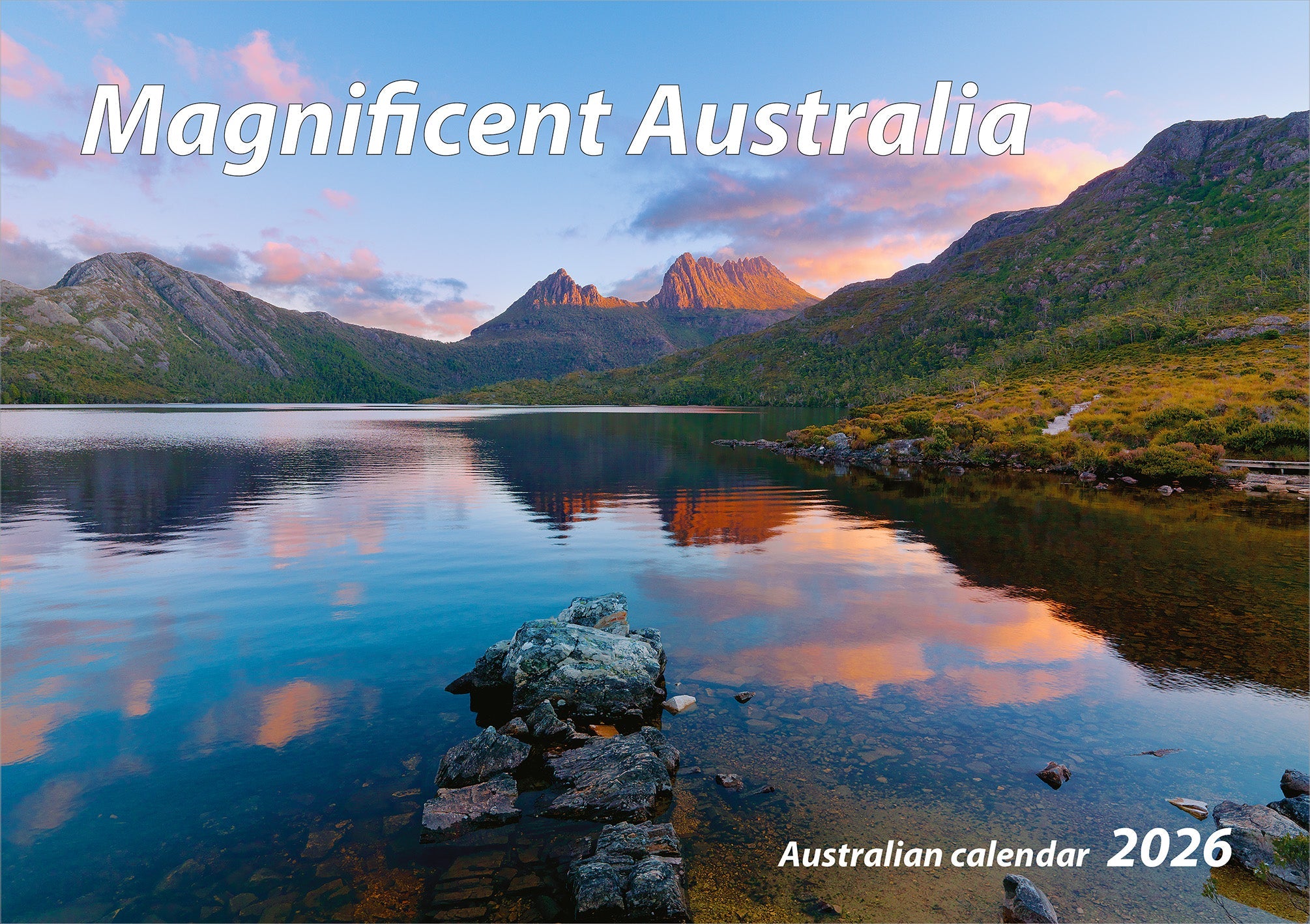 2026 Magnificent Australia - Horizontal Wall Calendar