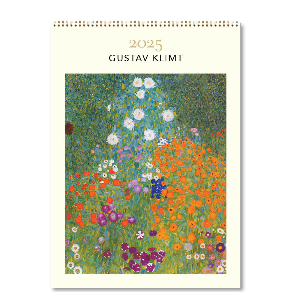 2025 Gustav Klimt Deluxe Wall Calendar