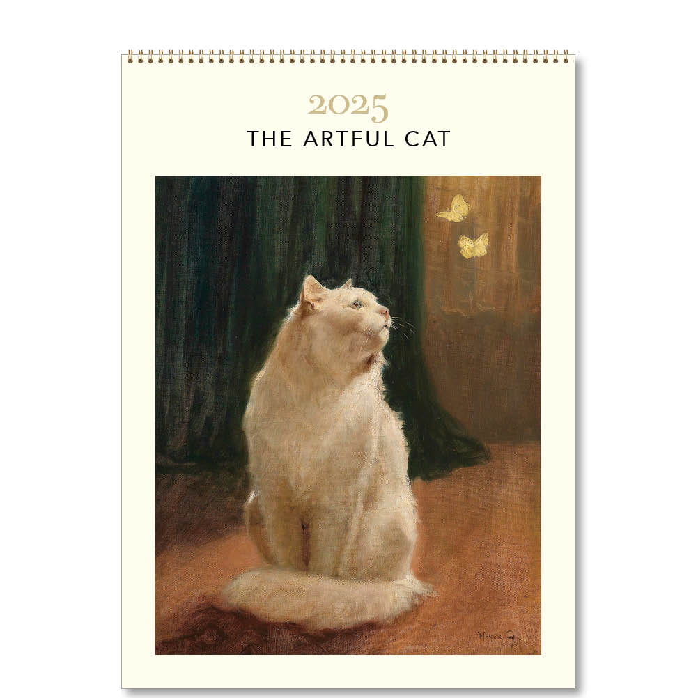 2025 The Artful Cat Deluxe Wall Calendar