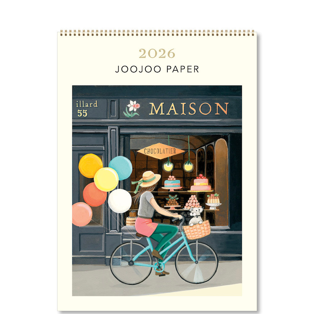 2026 JooJoo Paper - Deluxe Wall Calendar