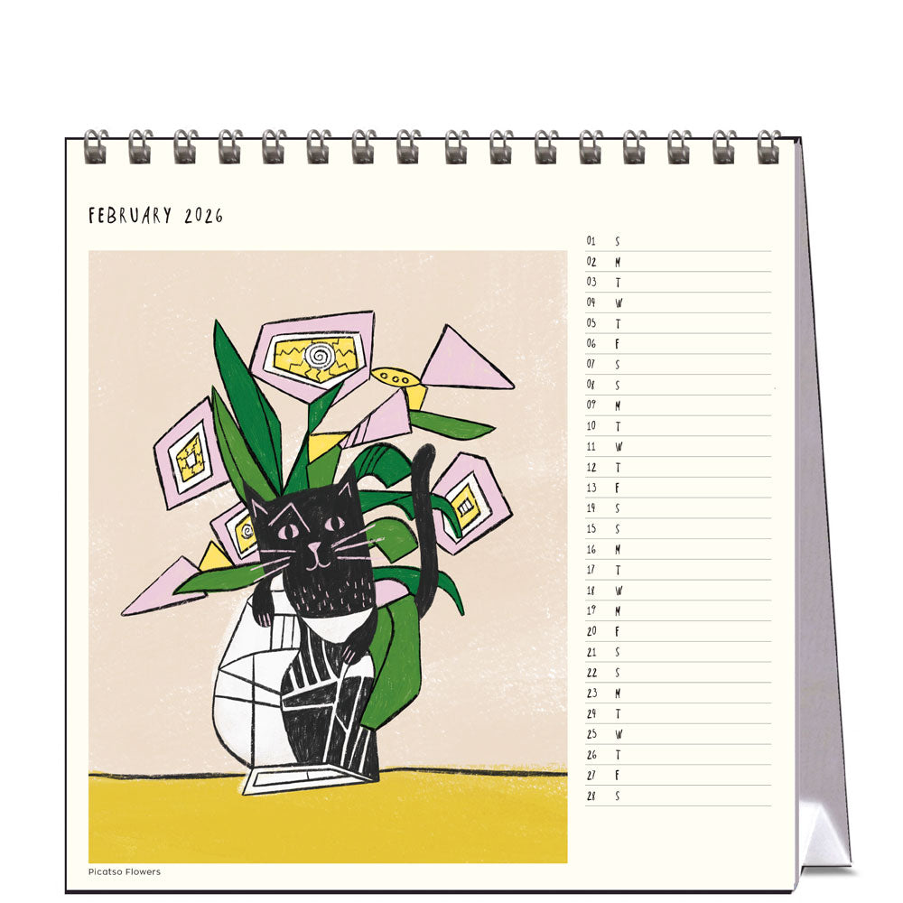 2026 Niaski - Desk Easel Calendar