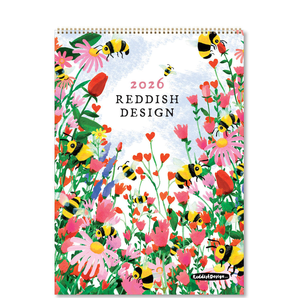 2026 Reddish - Deluxe Wall Calendar