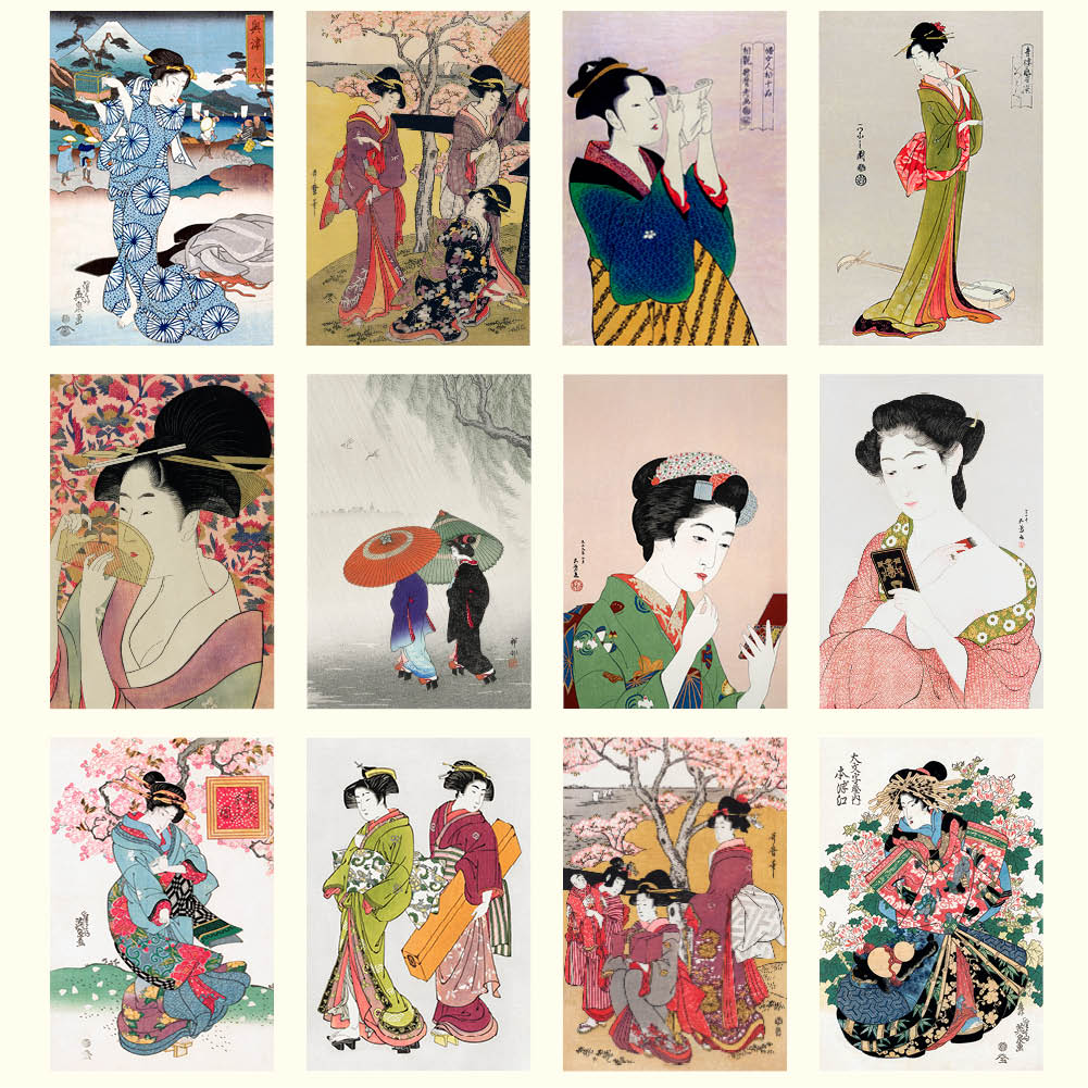 2026 Japanese Woodblock - Deluxe Wall Calendar