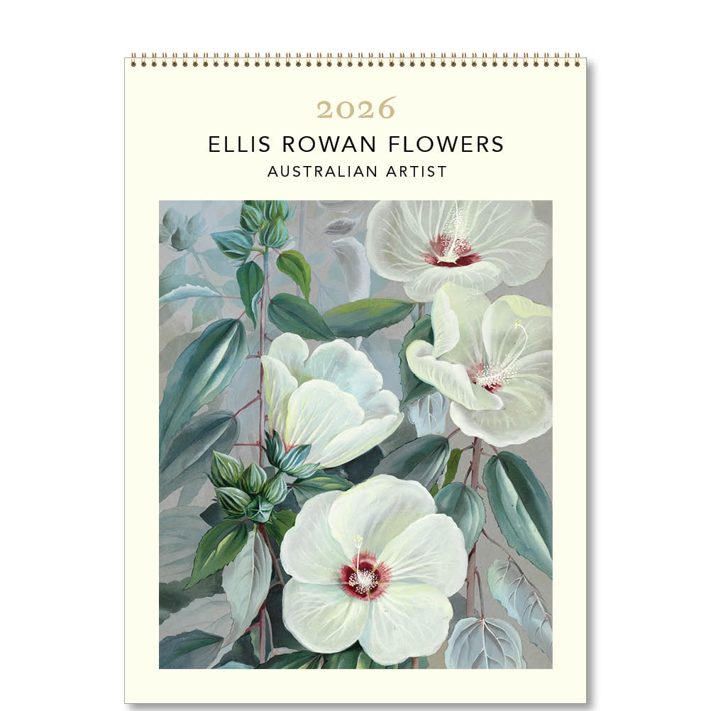 2026 Ellis Rowan Flowers - Australian Artist - Deluxe Wall Calendar