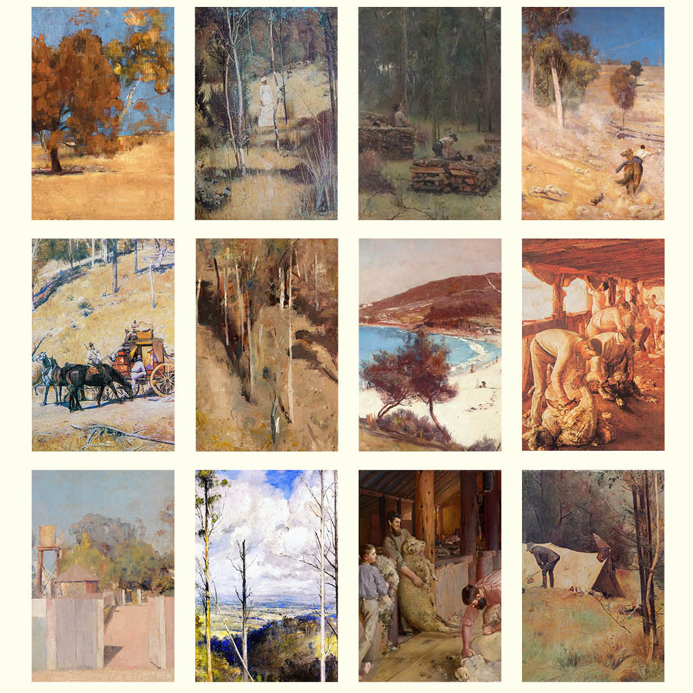 2026 Tom Roberts - Australian Artist - Deluxe Wall Calendar