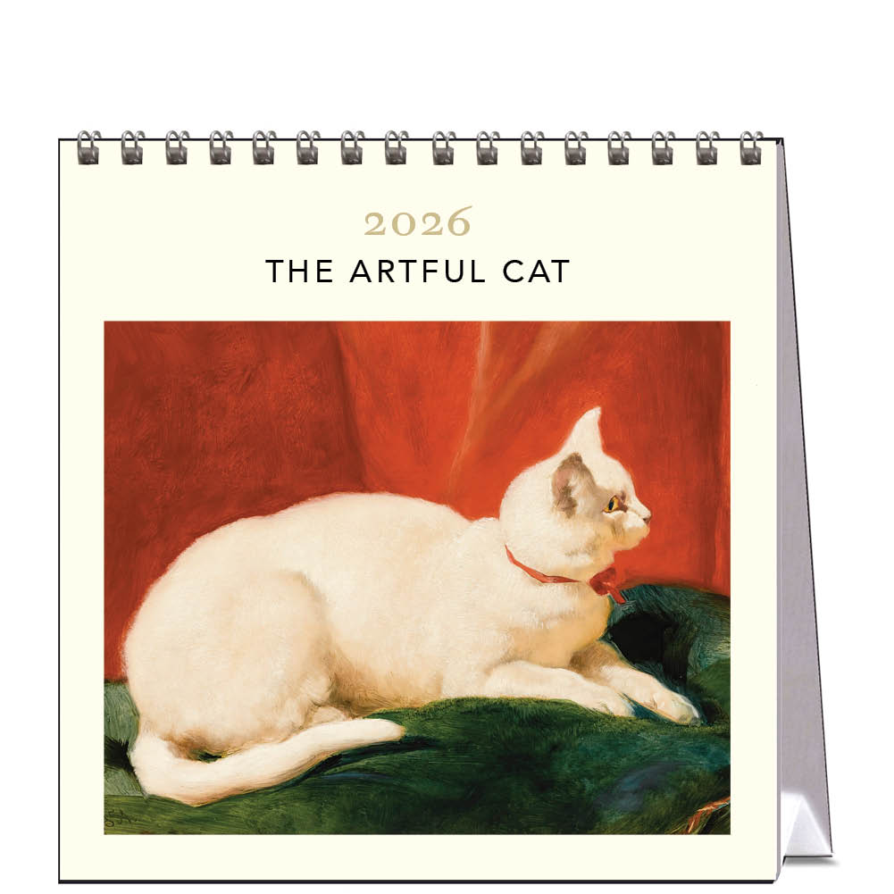 2026 The Artful Cat - Desk Easel Calendar