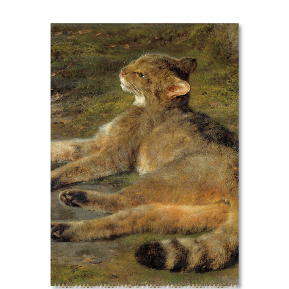 2026 The Artful Cat - Deluxe Wall Calendar