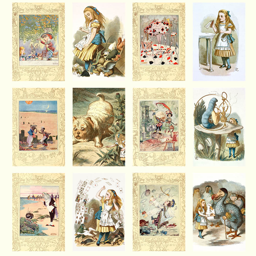 2026 Alice in Wonderland - Deluxe Wall Calendar