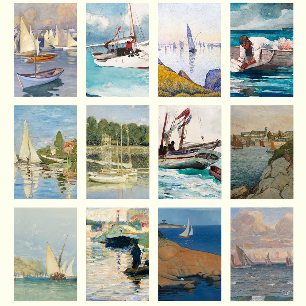 2026 Boats - Desk Easel Calendar