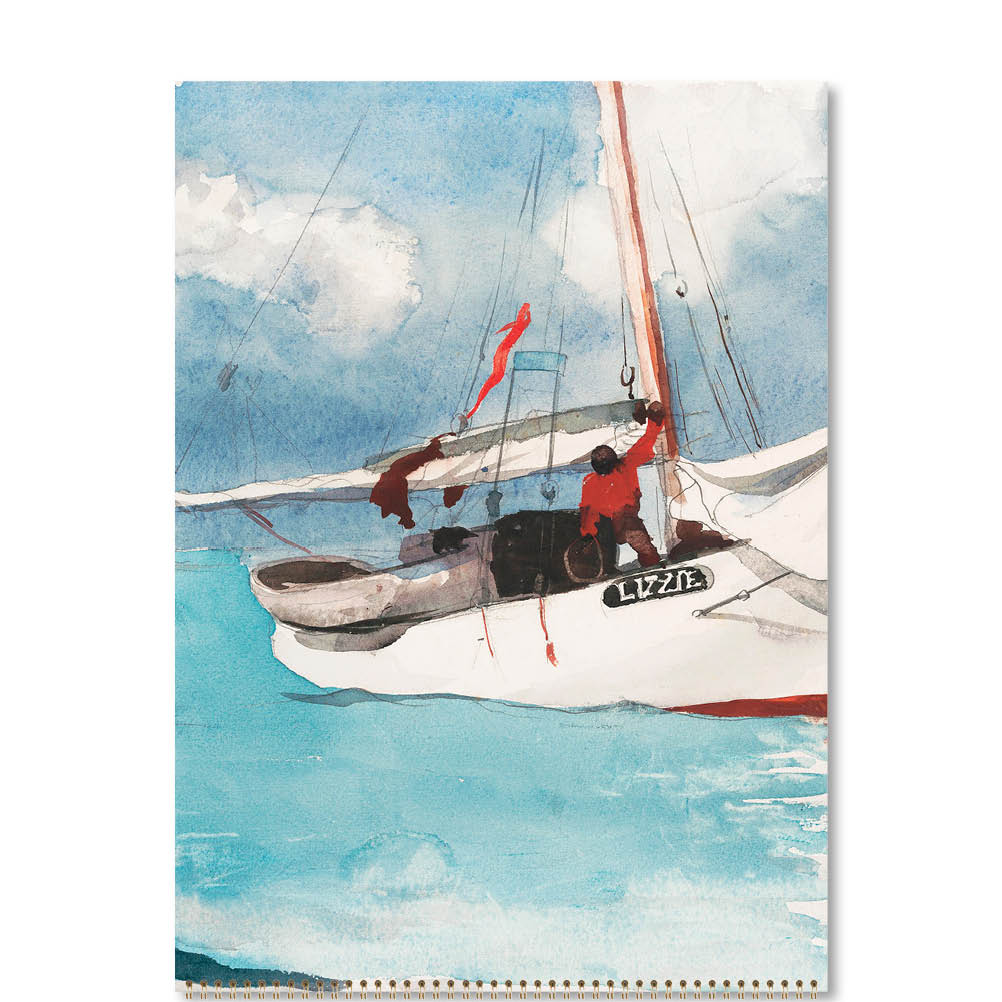 2026 Boats - Deluxe Wall Calendar