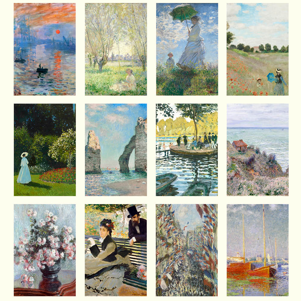 2026 Monet - Deluxe Wall Calendar