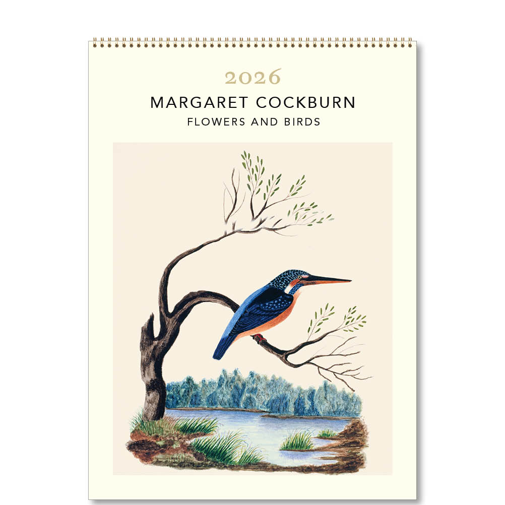 2026 Margaret Cockburn - Flowers and Birds - Deluxe Wall Calendar