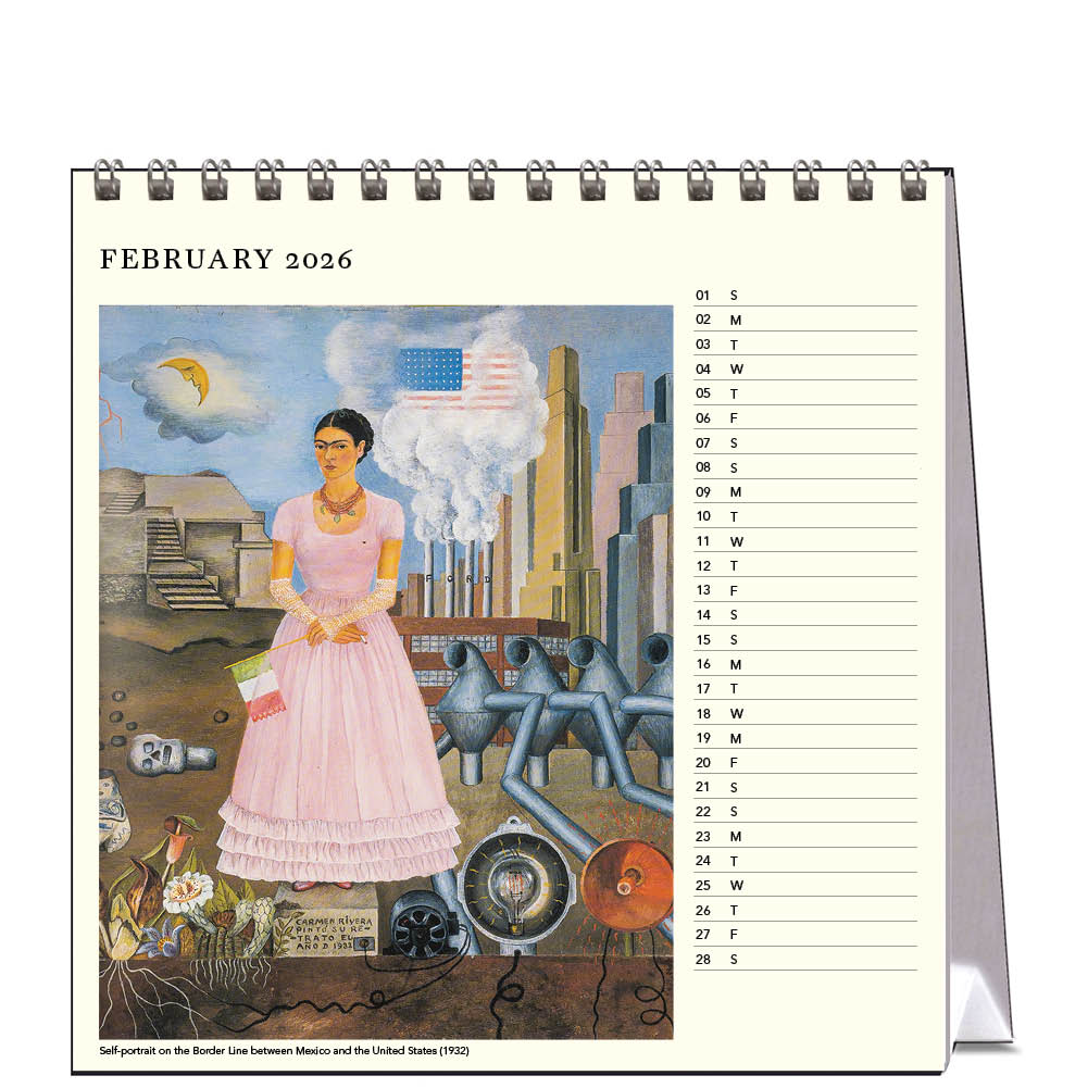 2026 Frida Kahlo - Desk Easel Calendar