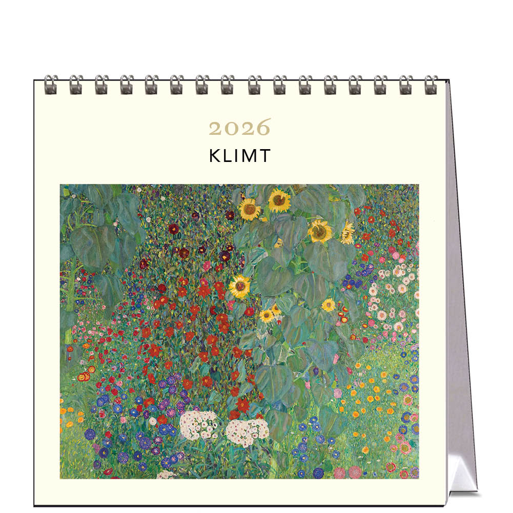2026 Klimt - Desk Easel Calendar