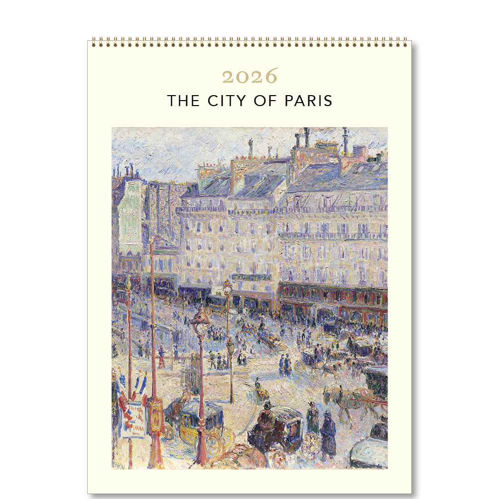 2026 The City of Paris - Deluxe Wall Calendar