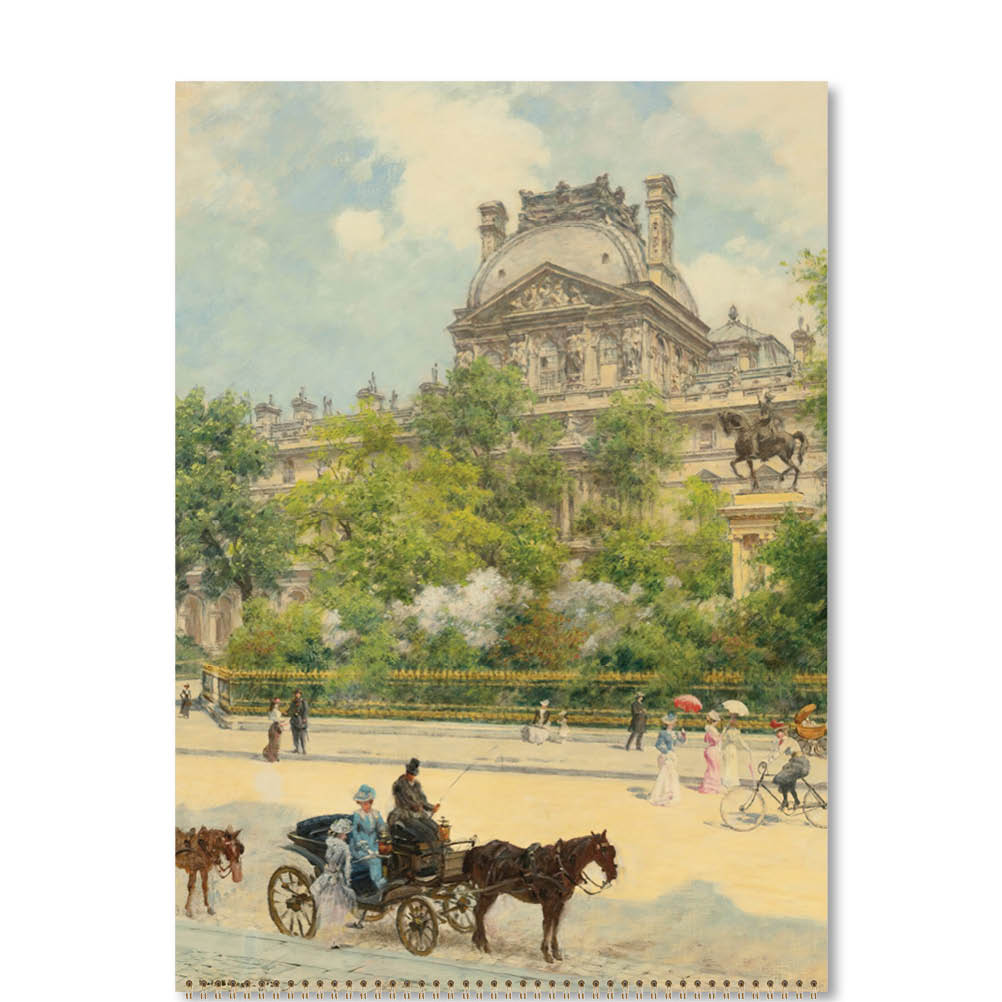 2026 The City of Paris - Deluxe Wall Calendar