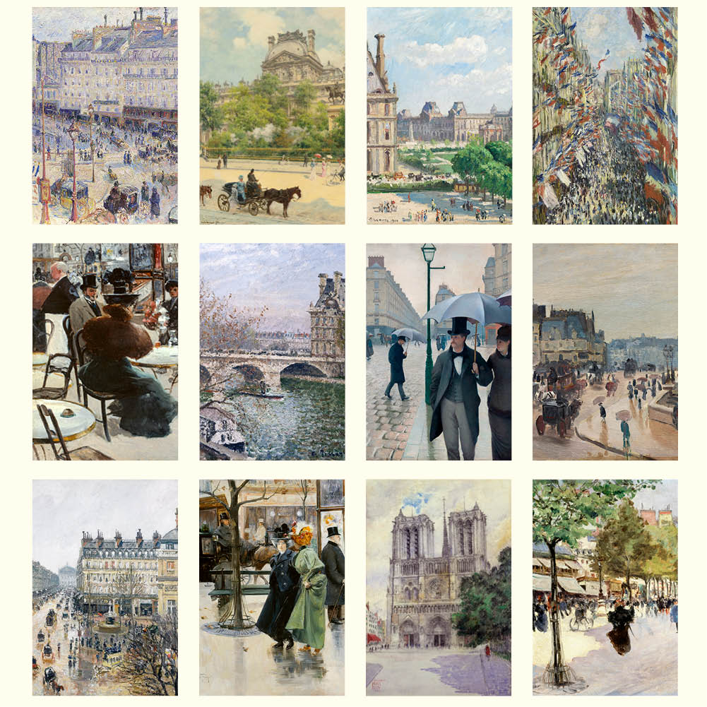 2026 The City of Paris - Deluxe Wall Calendar