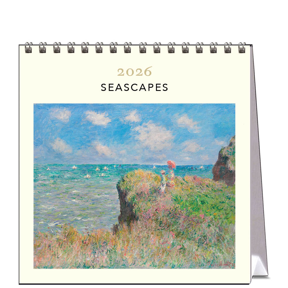 2026 Seascapes - Desk Easel Calendar