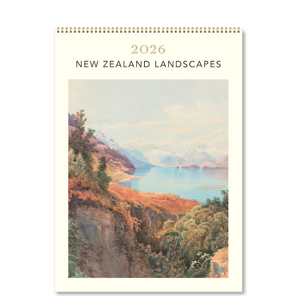 2026 New Zealand Landscapes - Deluxe Wall Calendar