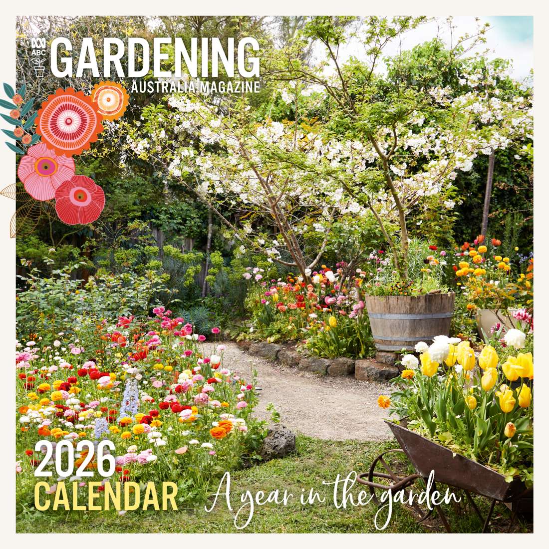 2026 ABC Gardening Australia - Square Wall Calendar
