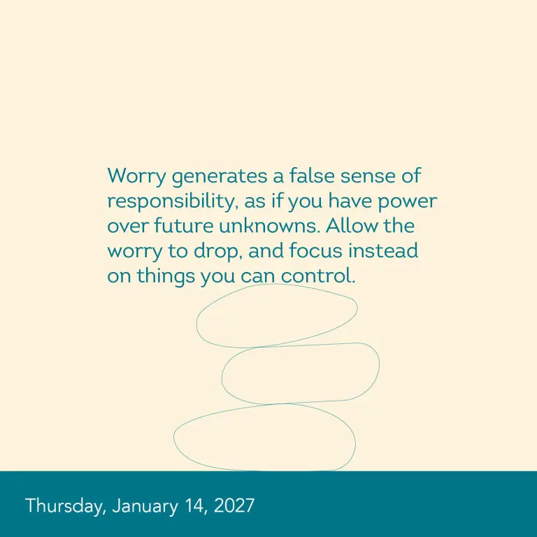 2027 Daily Calm - Daily Boxed Page-A-Day Calendar