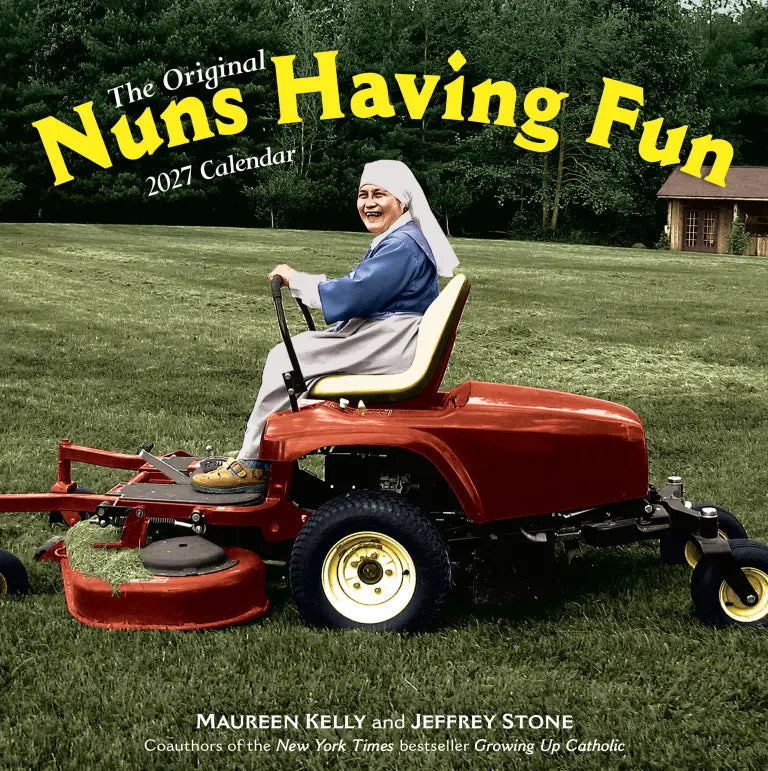 2027 Nuns Having Fun - Square Wall Calendar