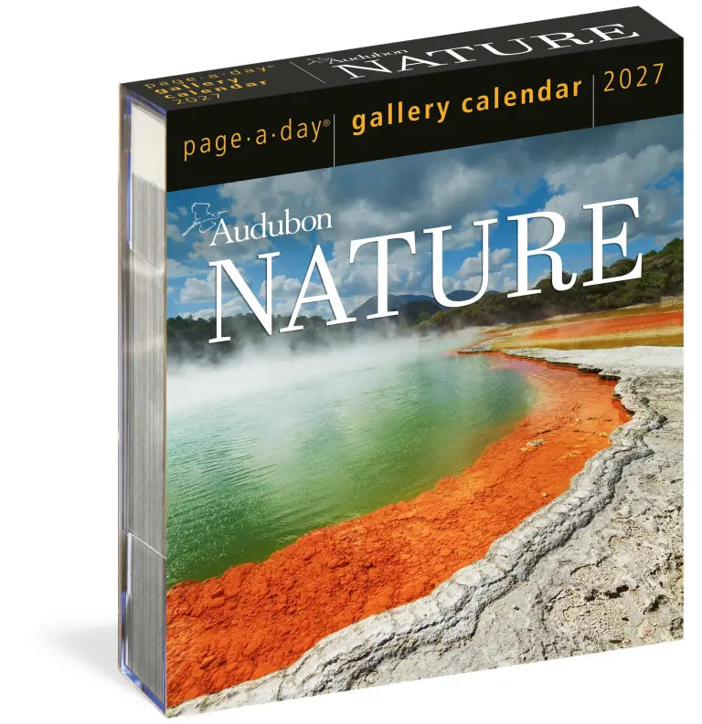 2027 Audubon Nature Gallery - Daily Boxed Page-A-Day Calendar