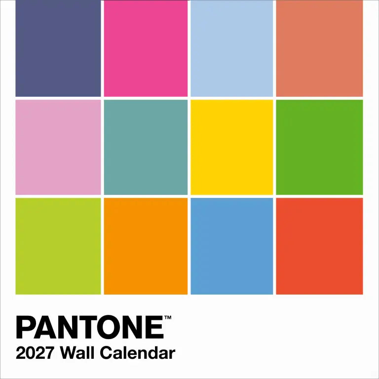 2027 Pantone - Square Wall Calendar
