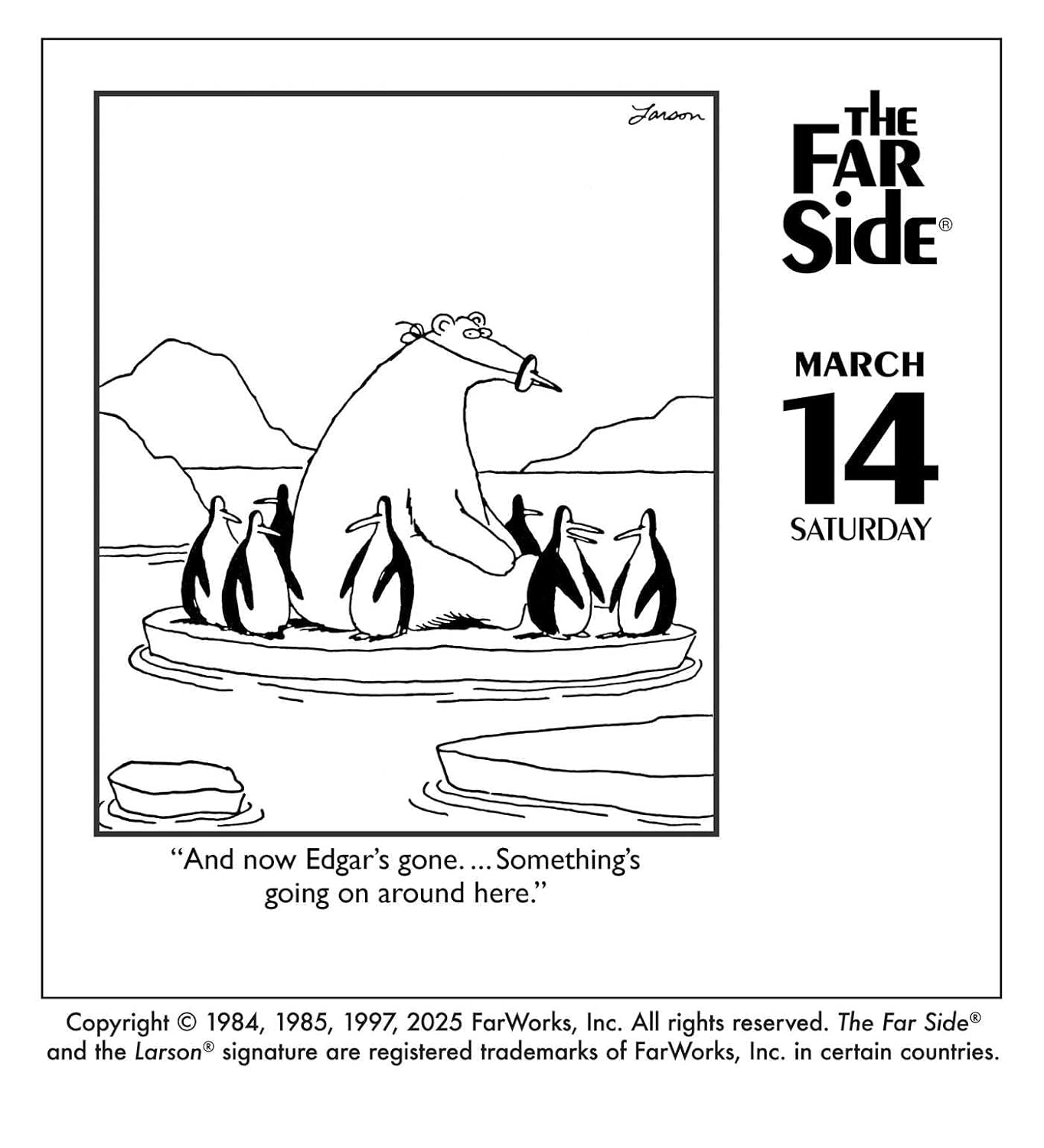 2026 Far Side Off-the-Wall - Boxed Page-A-Day