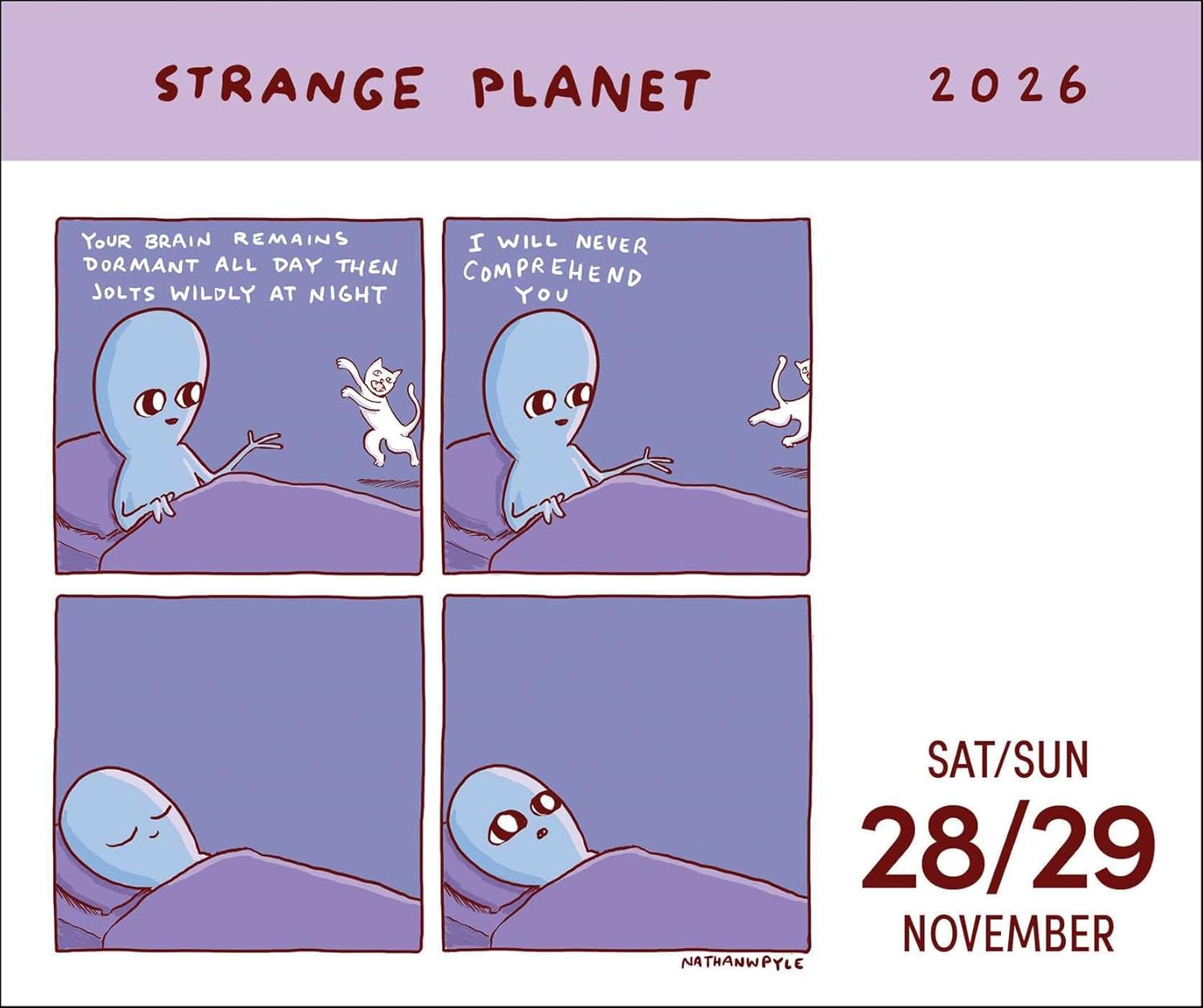 2026 Strange Planet - Boxed Page-A-Day