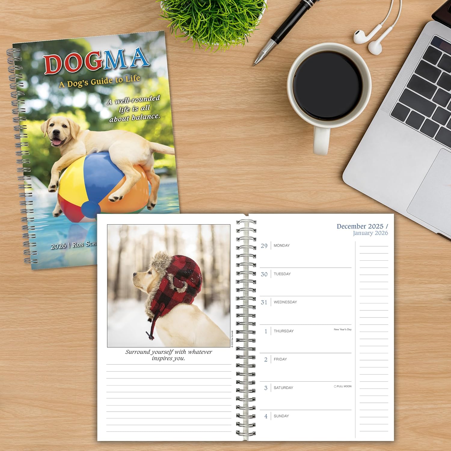 2026 Dogma: A Dog's Guide to Life - Monthly & Weekly Diary/Planner