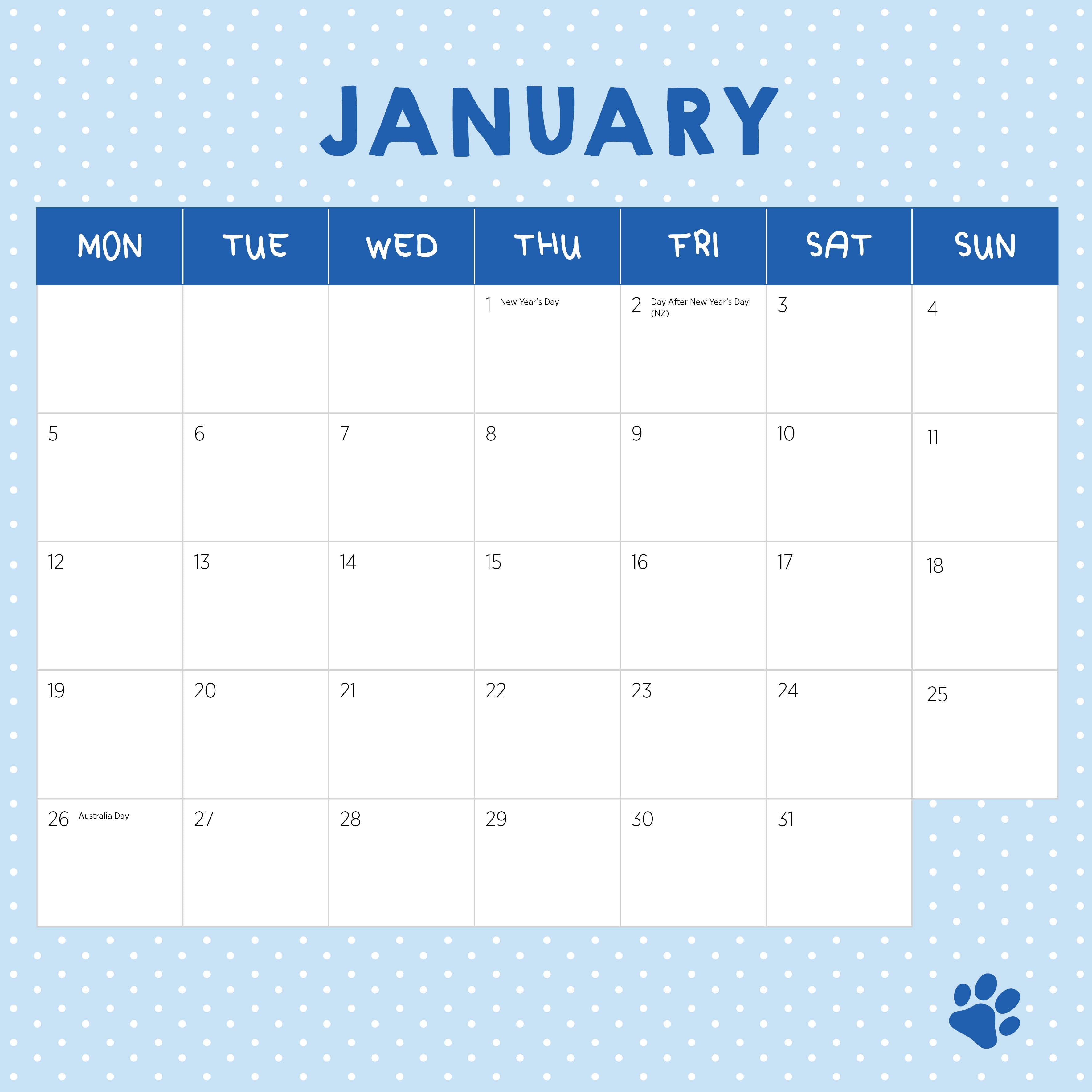 2026 Cat Crimes - Square Wall Calendar