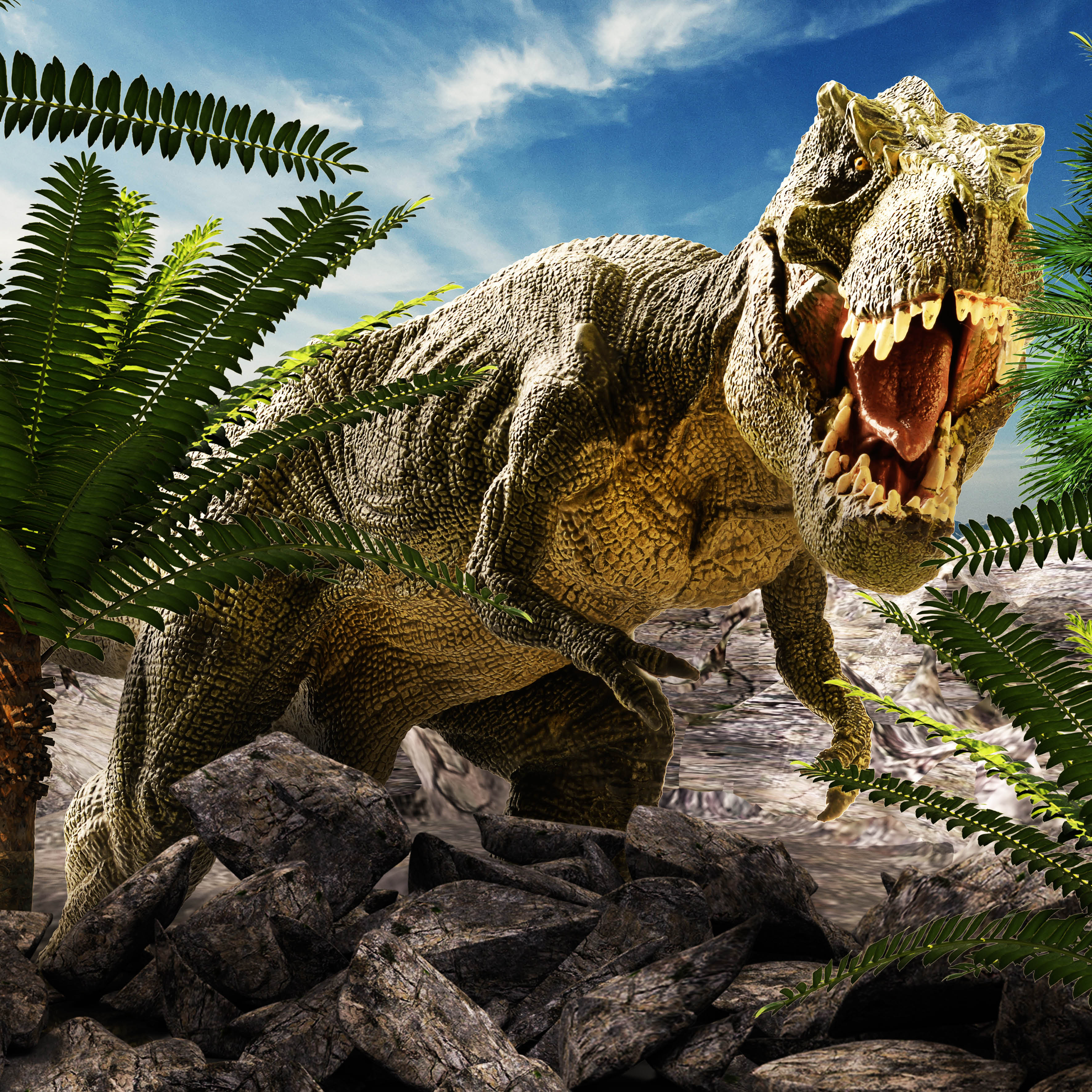 2026 Dinosaurs - Square Wall Calendar