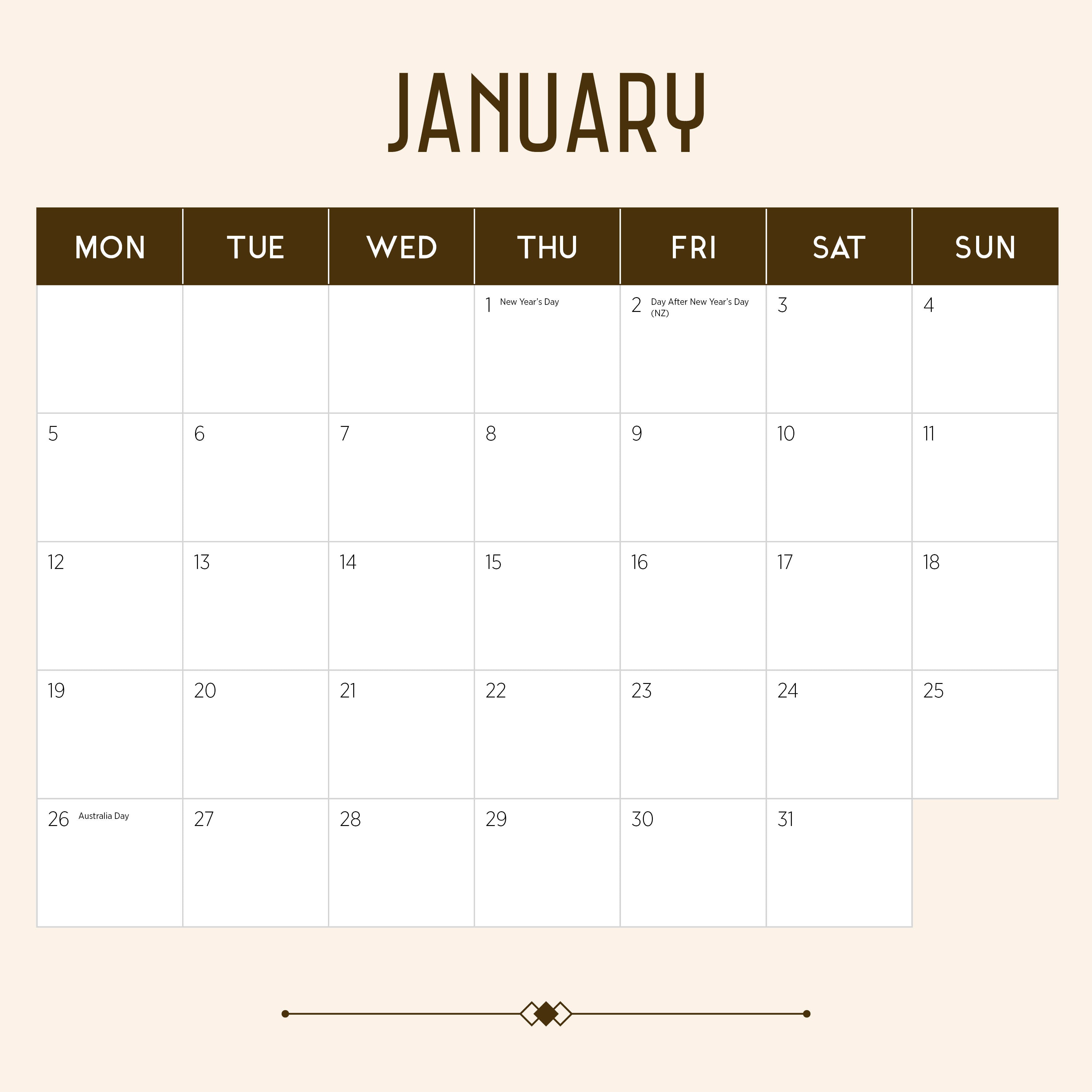 2026 Gangs Of Meerkat Manor - Square Wall Calendar