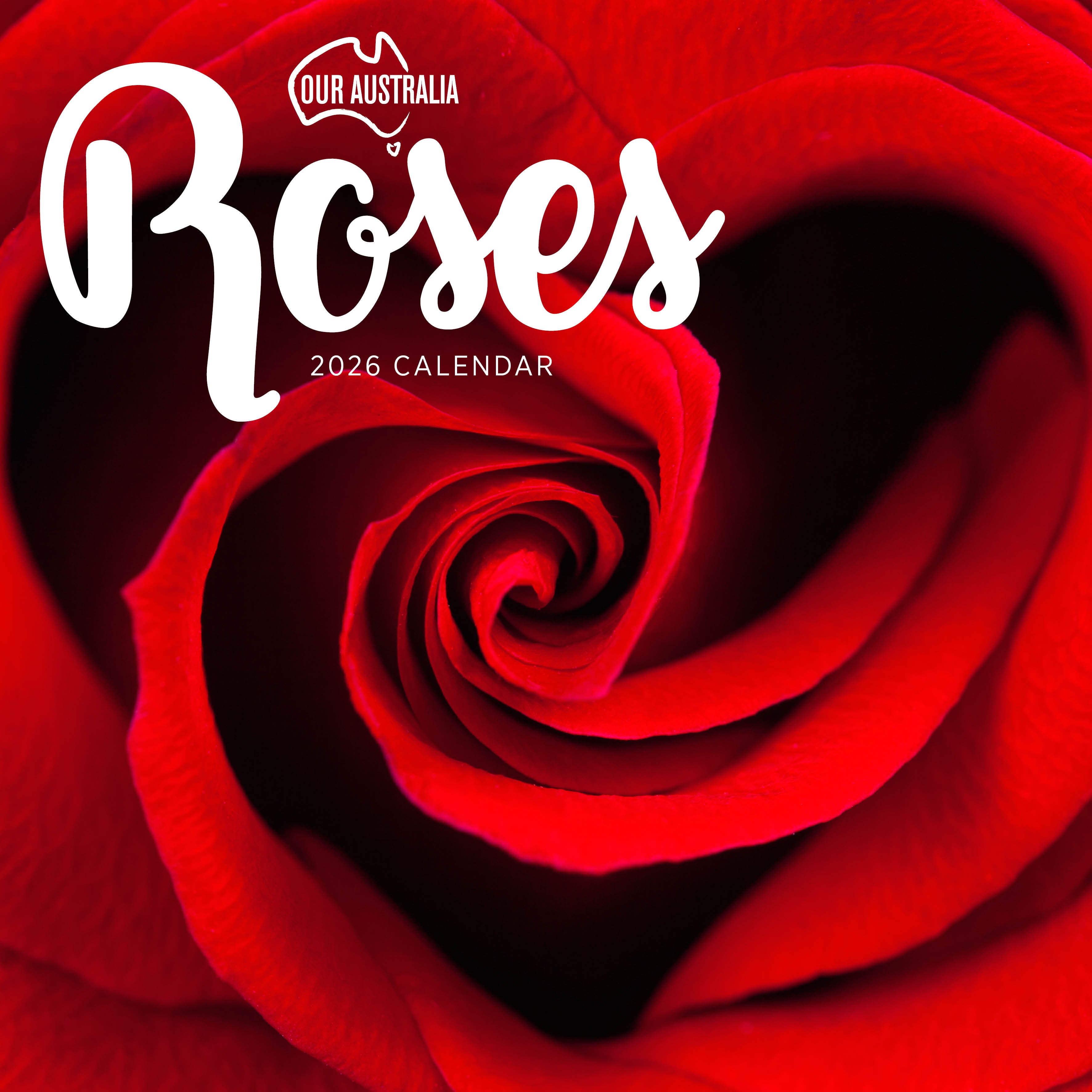 2026 Our Australia Roses - Square Wall Calendar