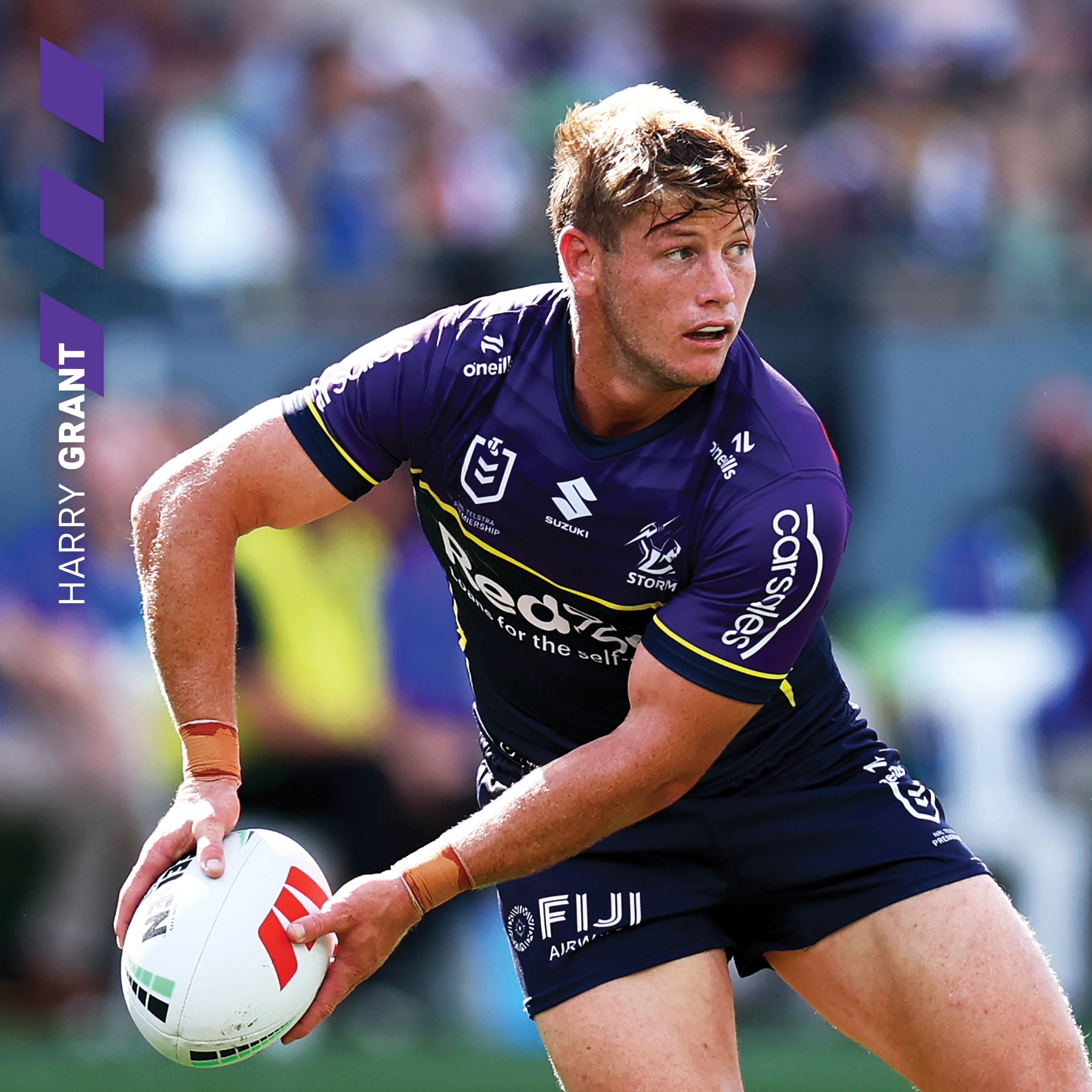 2026 NRL Melbourne Storm - Square Wall Calendar