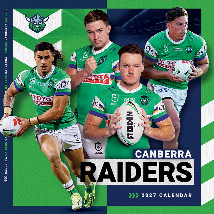 2027 NRL Canberra Raiders calendar – image 1