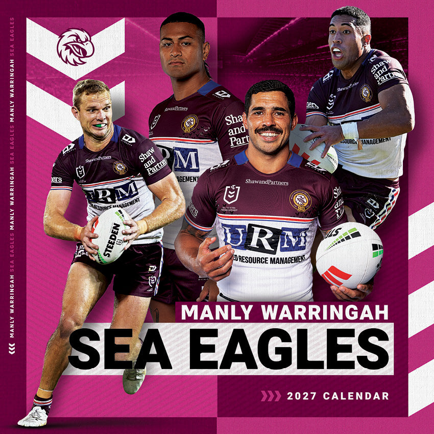 2027 NRL Manly Sea Eagles calendar â image 1