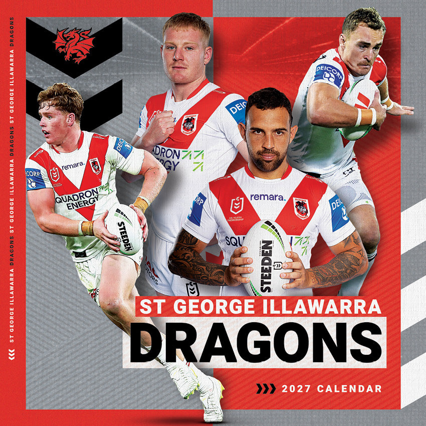 2027 NRL St George Illawarra Dragons calendar â image 1