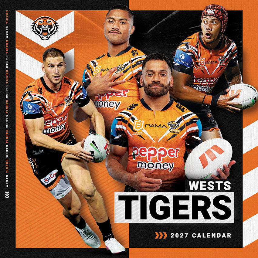 2027 NRL Wests Tigers calendar â image 1